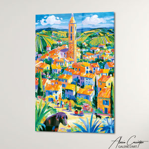 Cadre Aquarelle Provence