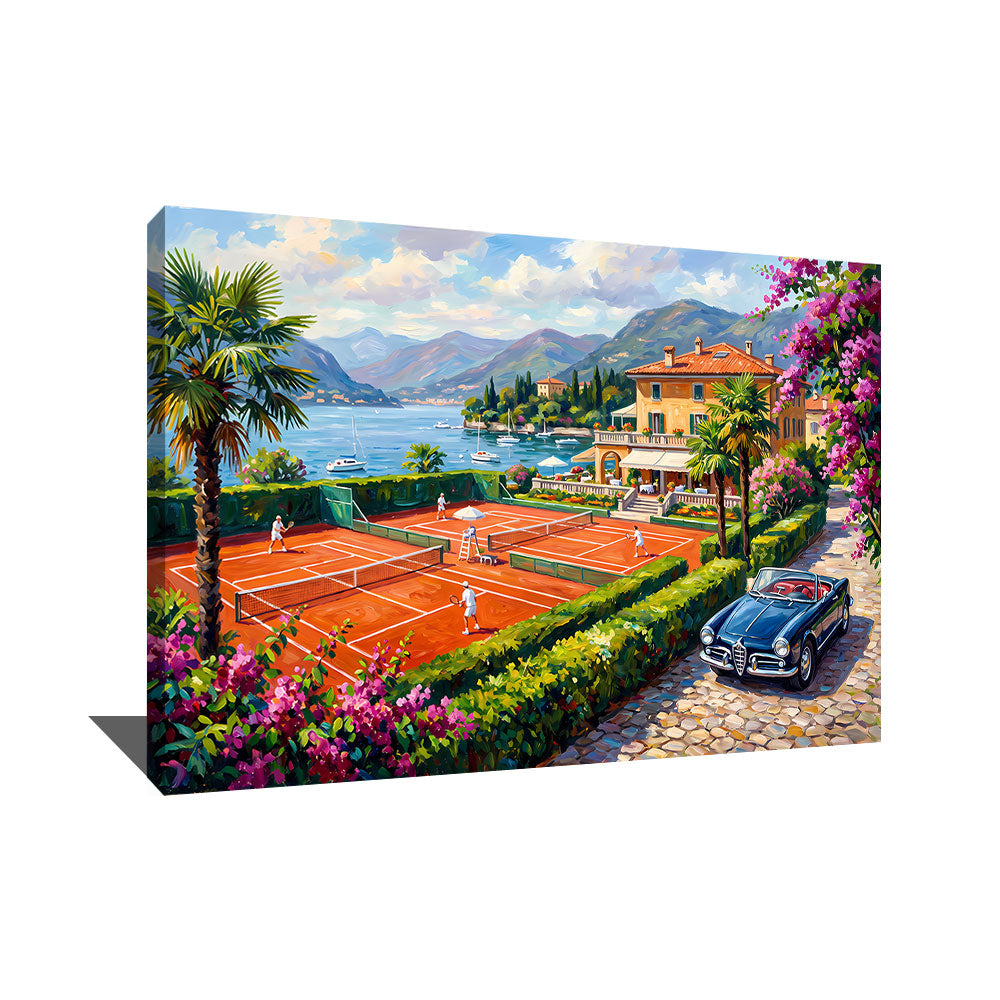 Peinture Court De Tennis