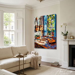 Affiche Guitare Déco