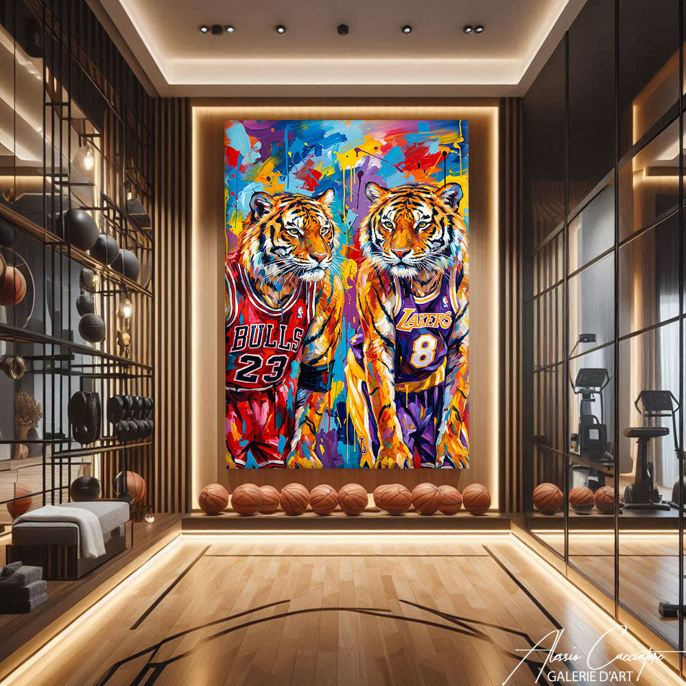 Toile Basketball Tableau
