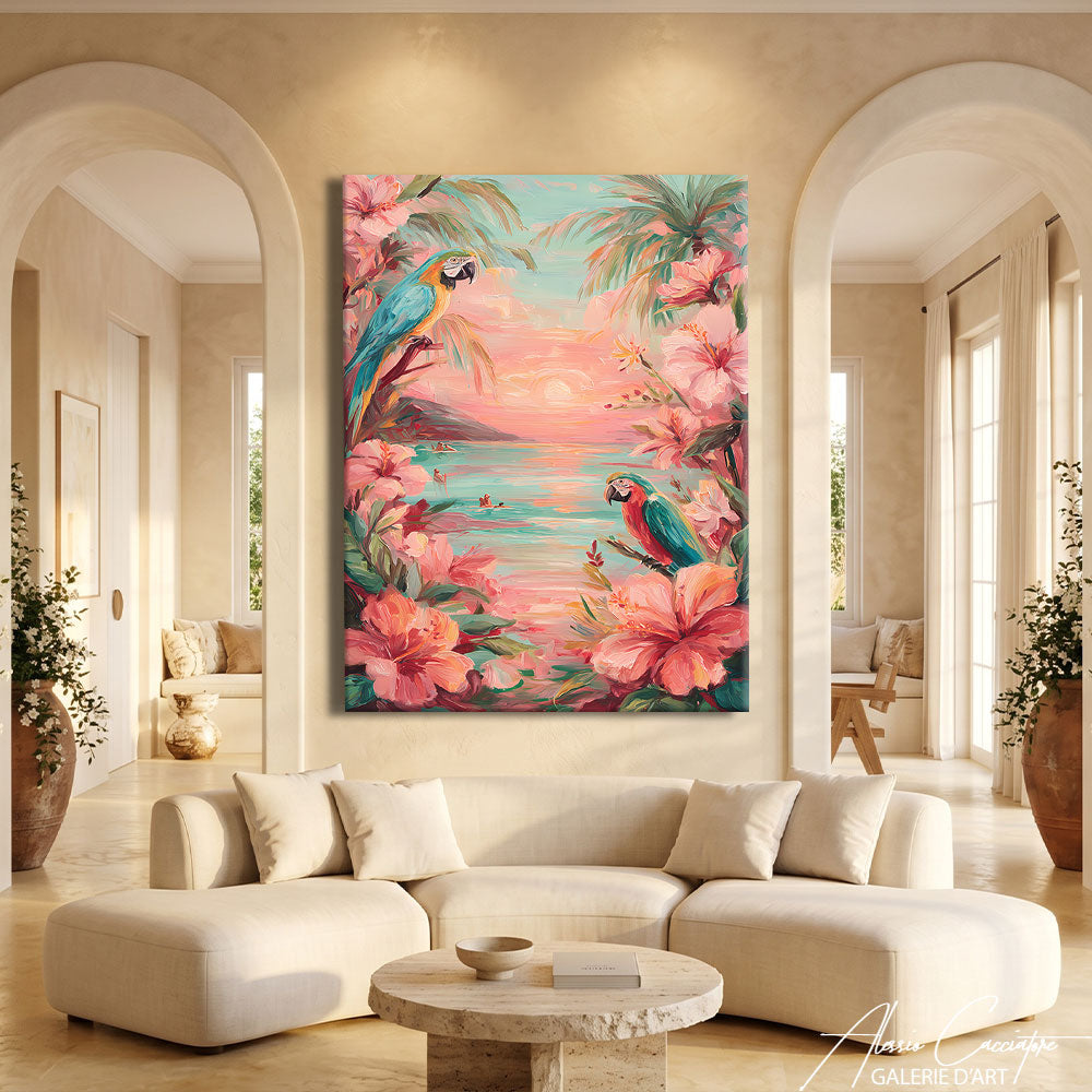Peinture Deco Tropical