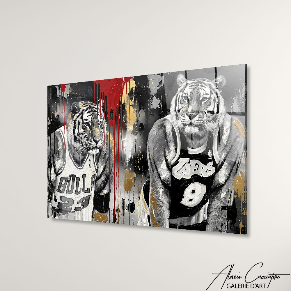 Cadre Basketball Noir Et Blanc