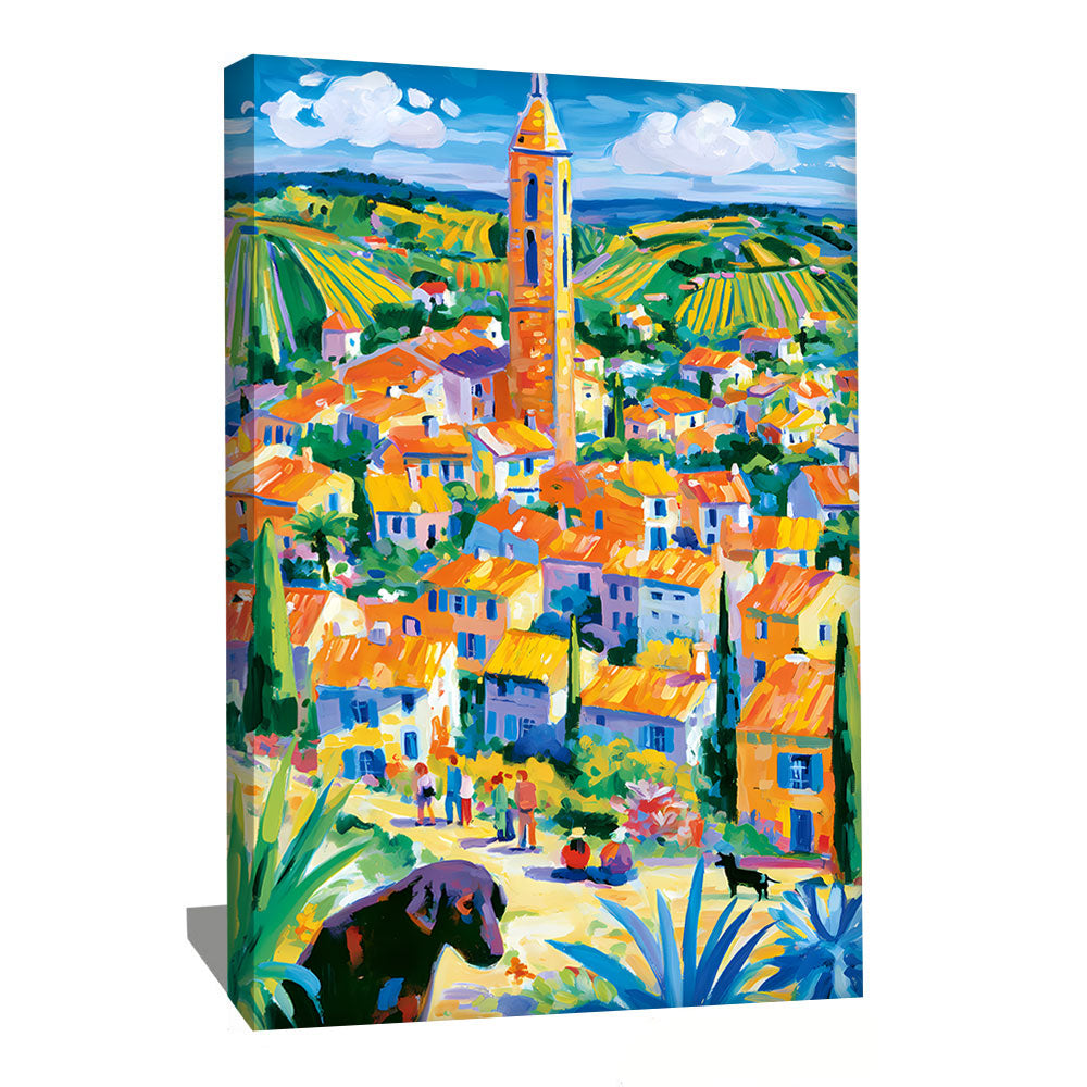 Tableau Aquarelle Provence