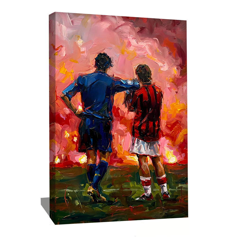 Tableau Joueur De Foot