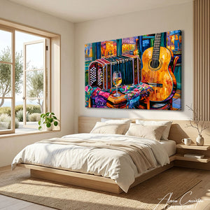 Décoration Murale Musique Guitare