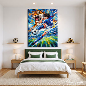 Toile Foot Chambre Ado