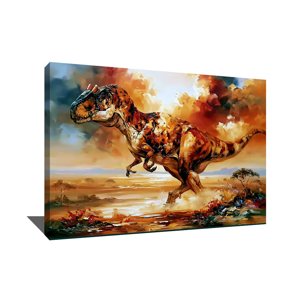 Tableau Toile Dinosaure