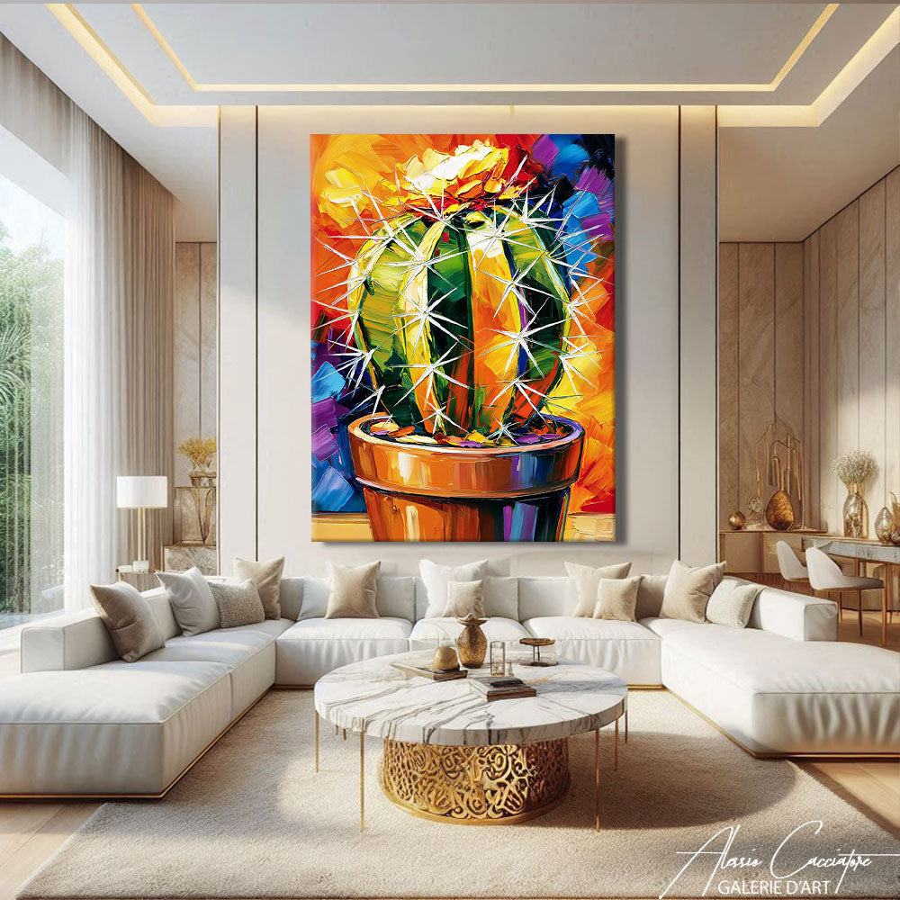 Peinture Peinture Cactus