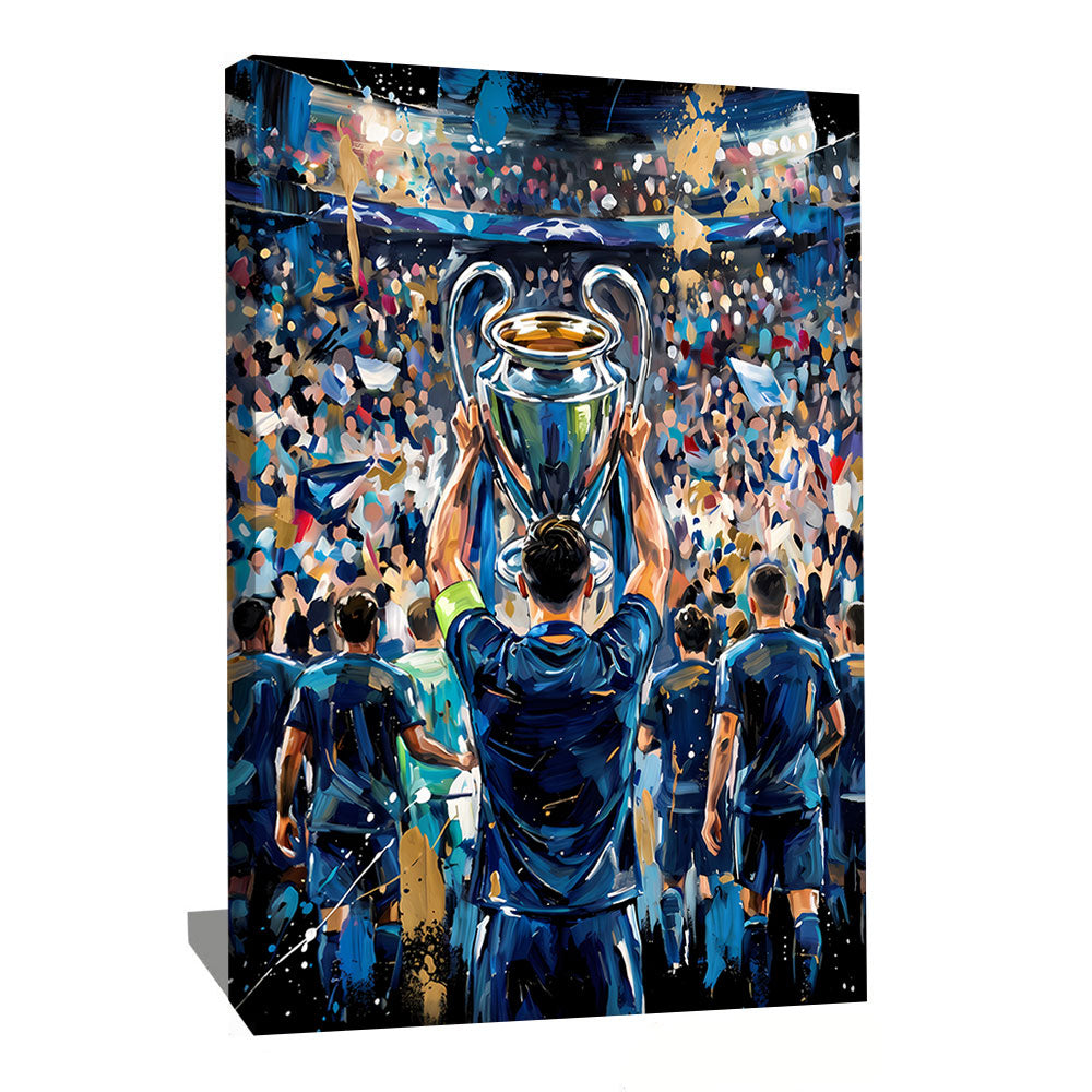 Tableau Peinture Foot
