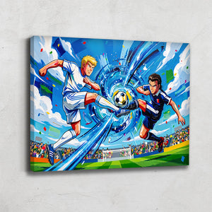 Tableau Match De Foot