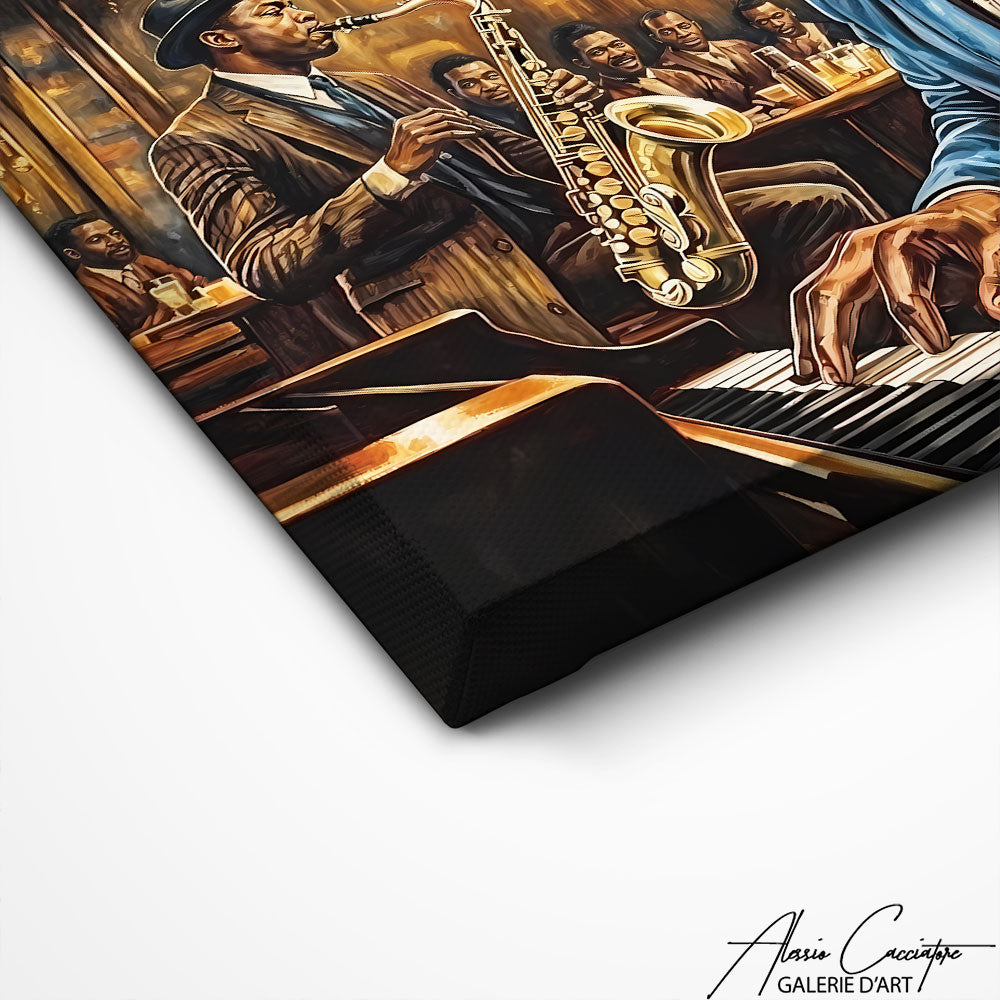 Art Mural Pianiste
