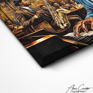 Art Mural Pianiste