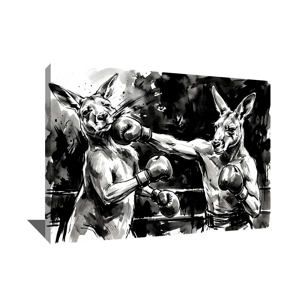 Tableau Boxe Vintage