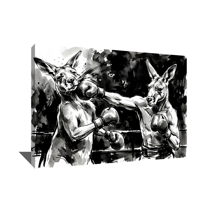 Tableau Boxe Vintage