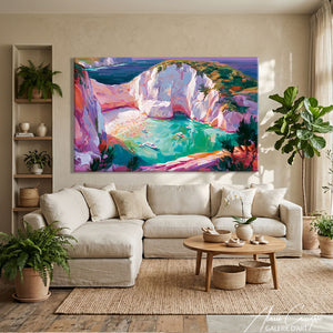 Toile Tableau Plage