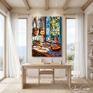 Tableau Guitare Déco