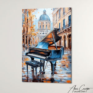 Cadre Abstraite Piano