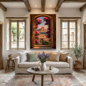 Peinture Village De Provence