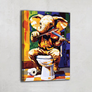 Tableau Animaux Toilettes