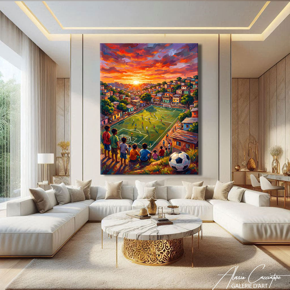 Peinture Match Foot