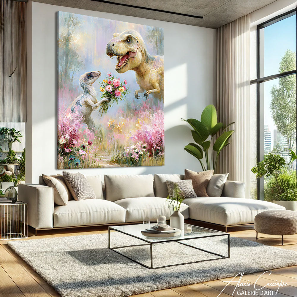 Affiche Dinosaure Enfant