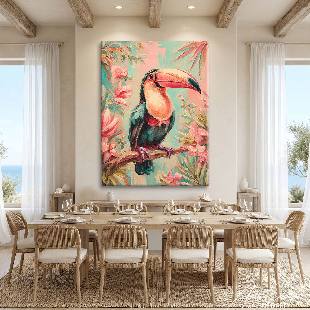 Affiche Toucan Tropical