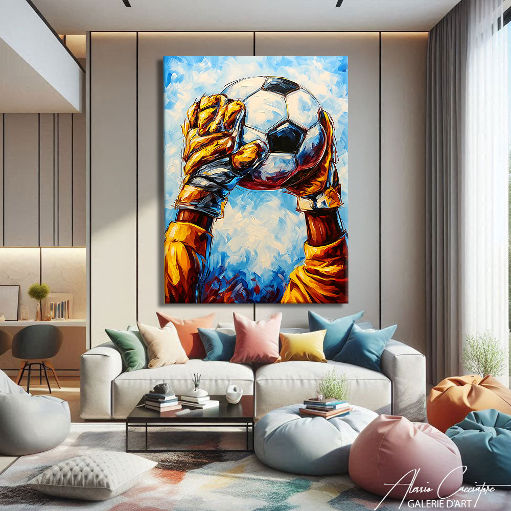 Peinture Ballon De Foot