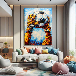Peinture Ballon De Foot