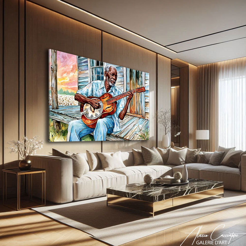 Affiche Photo Guitare