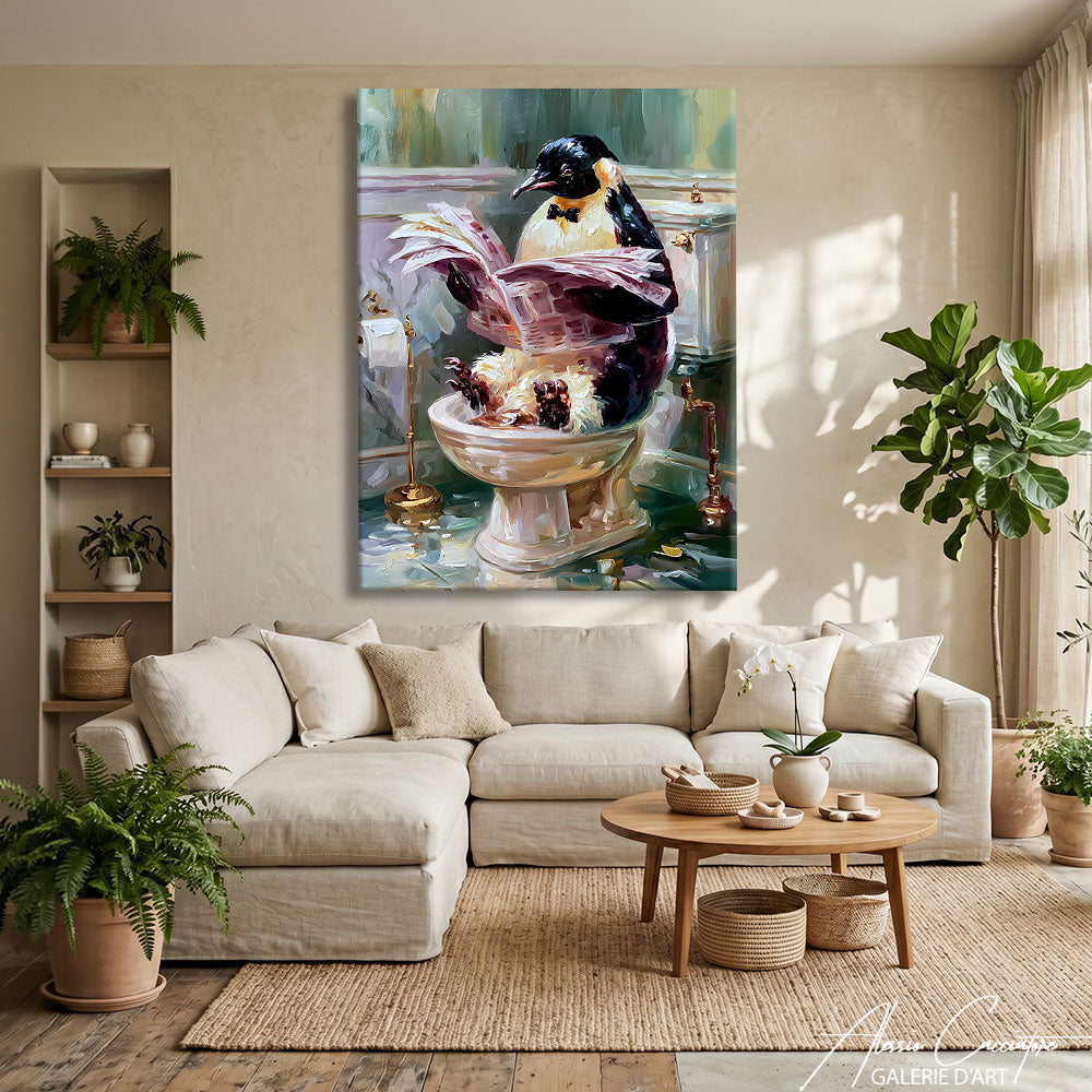 Peinture Drole Toilette