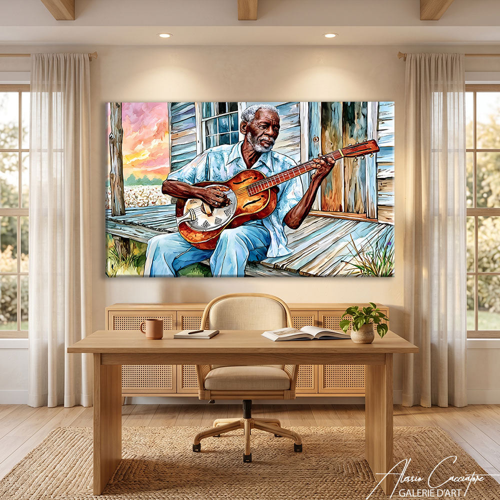 Tableau Photo Guitare