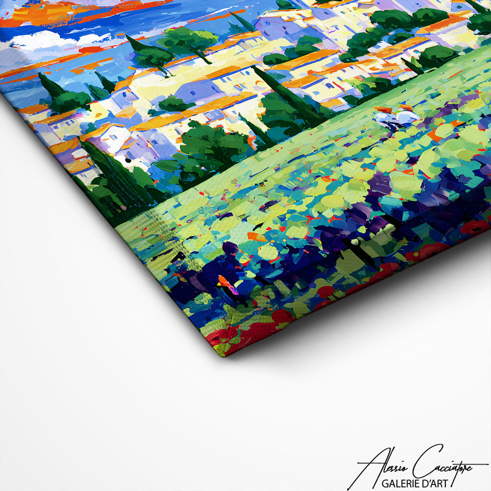 Art Mural Provence Peinture