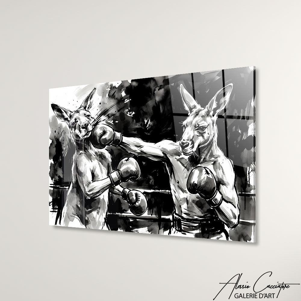 Cadre Boxe Vintage