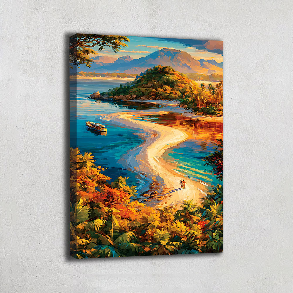 Tableau Peinture Plage