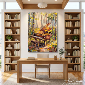 Tableau Piano Peinture