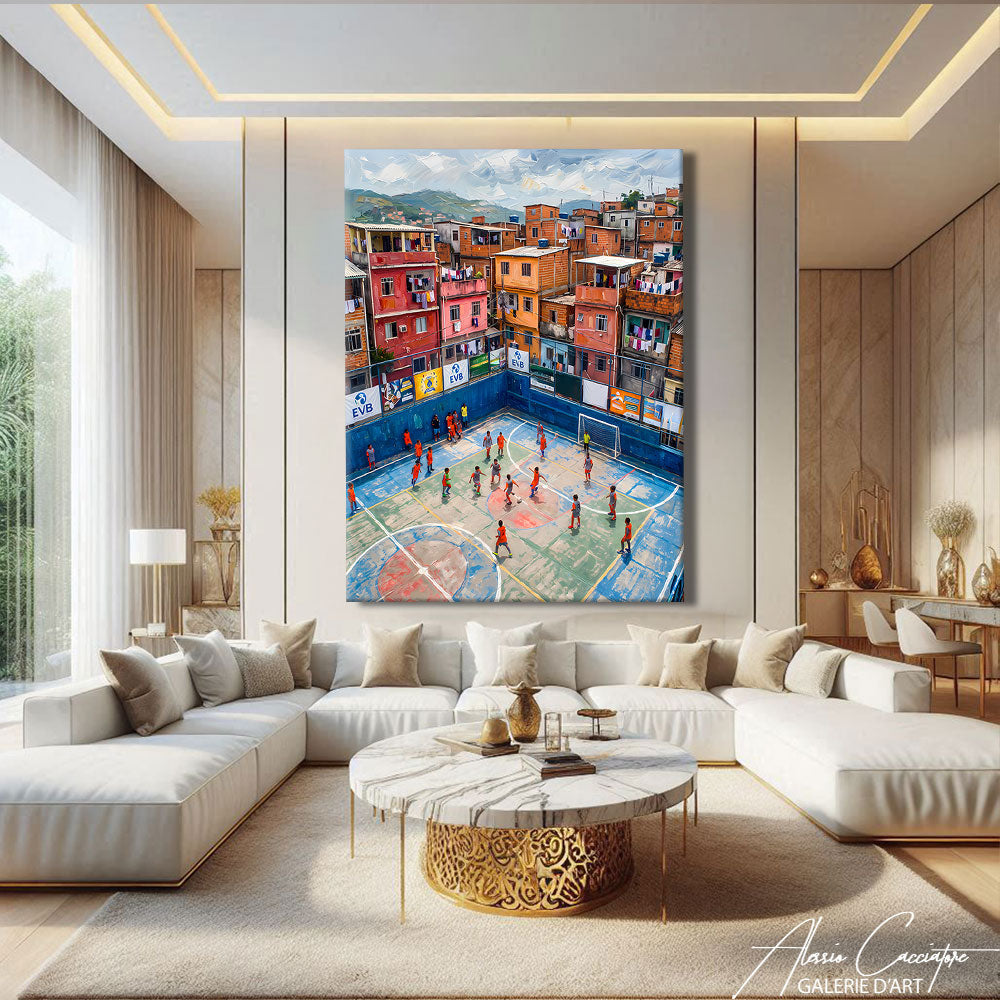 Peinture Football Art