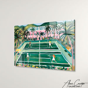 Cadre Terrain De Tennis