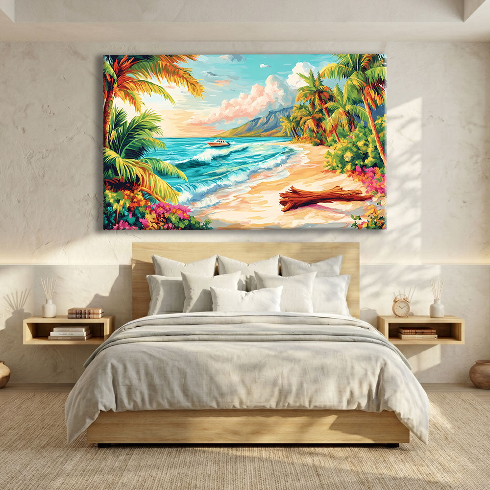 Toile Plage De Sable