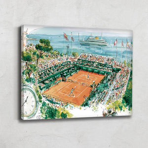 Peinture Tennis