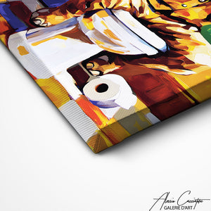 Art Mural Animaux Toilettes
