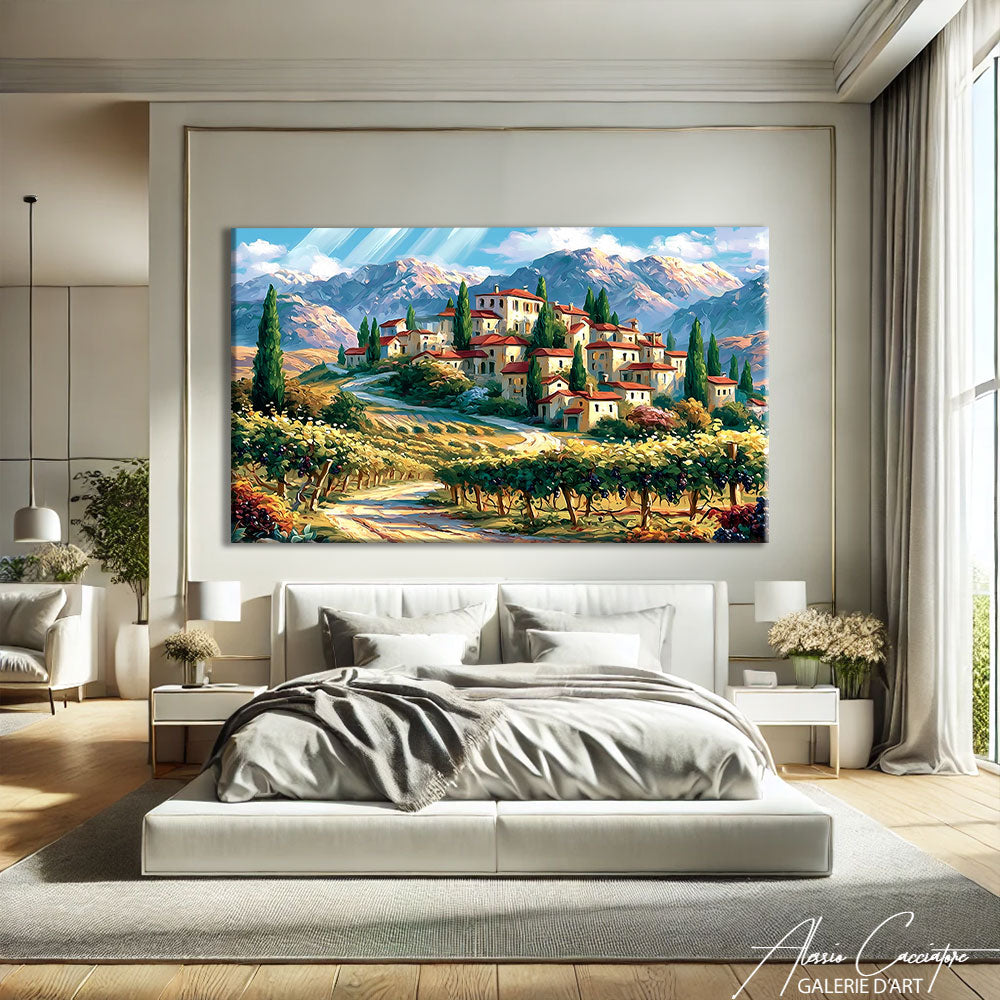 Toile Paysage De Provence