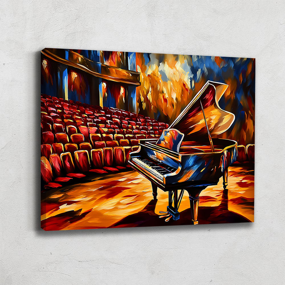 Tableau Peinture Piano
