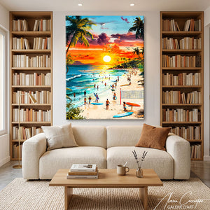 Peinture Tableau Tropical