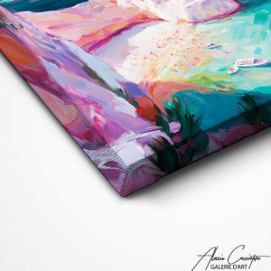 Art Mural Tableau Plage