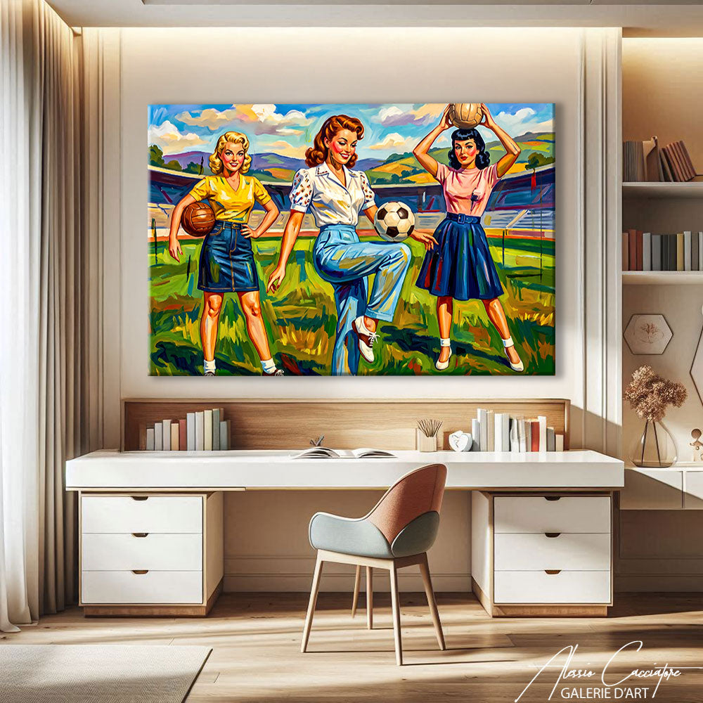 Affiche Foot Deco