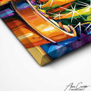 Art Mural Peinture Cactus