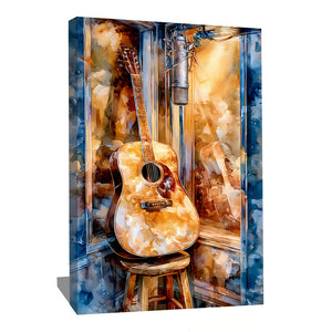 Guitare En Peinture