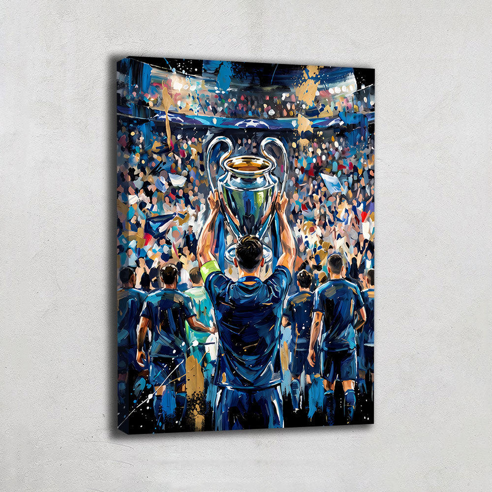 Tableau Peinture Foot