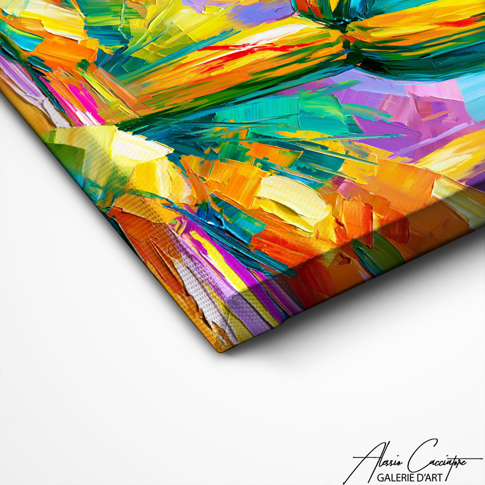 Art Mural Cactus Moderne