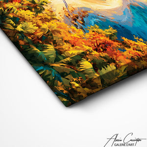 Art Mural Peinture Plage